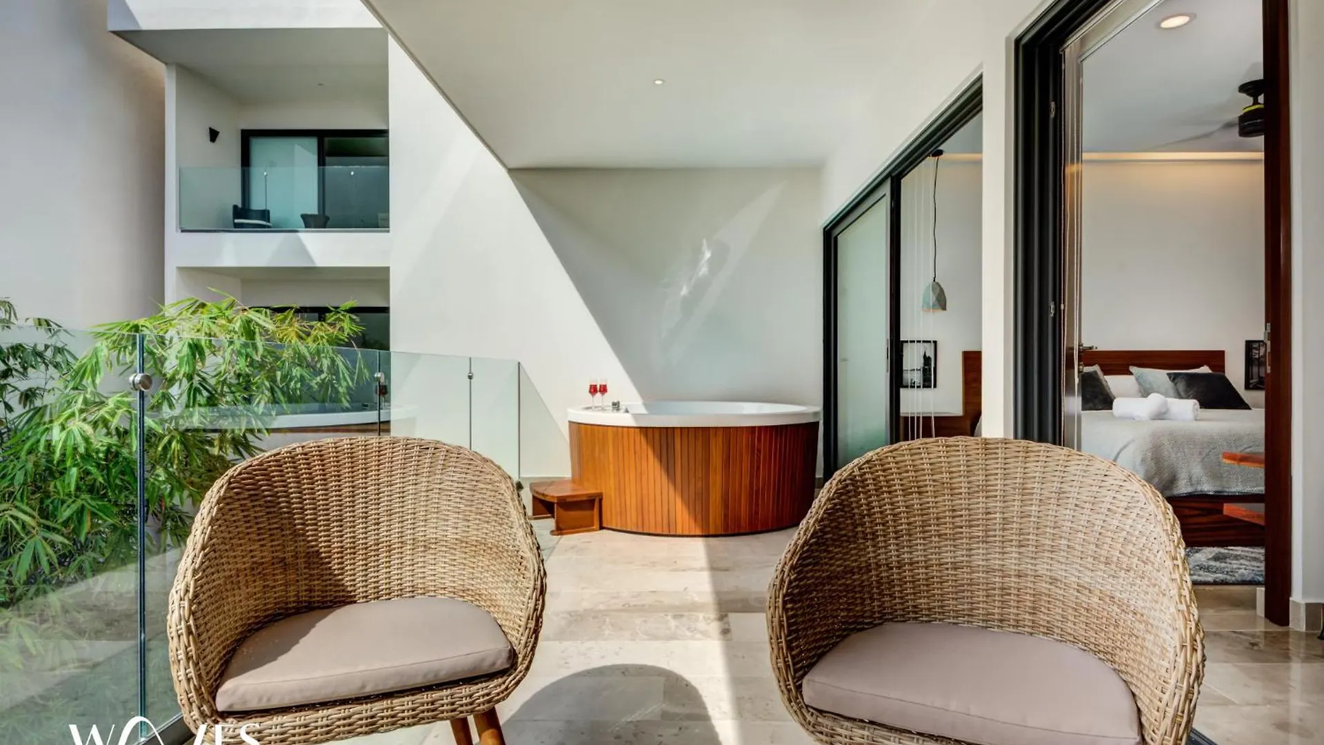 1 Br. With Private Jacuzzi And Rooftop Pool Playa del Carmen Appartamento